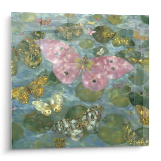 Butterfly Wandering Souls Painting - Symbolist Edition