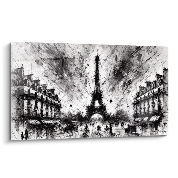 Cuadro París Blanco y Negro N°2 - Edición París Alrededor del Mundo