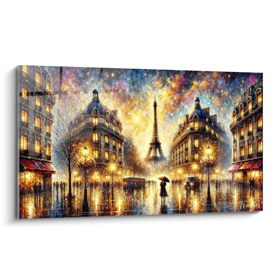 Cuadro París Bajo la Lluvia N°1 - Edición París Alrededor del Mundo