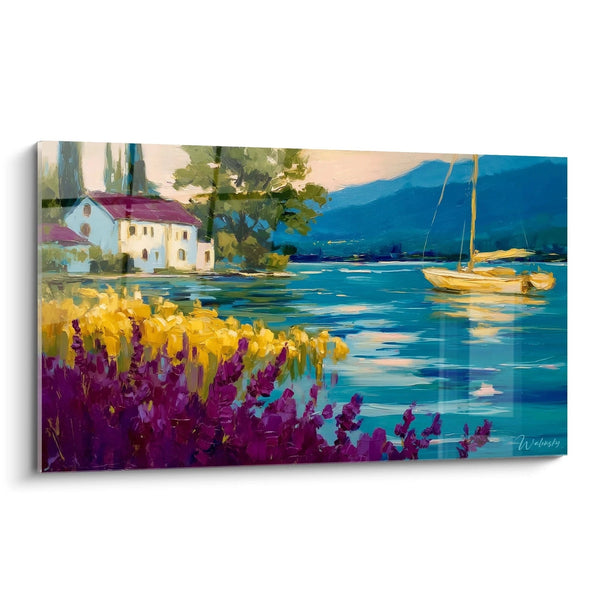 Coastal Landscape Wall Art Fleeting Moment - impressionism edition