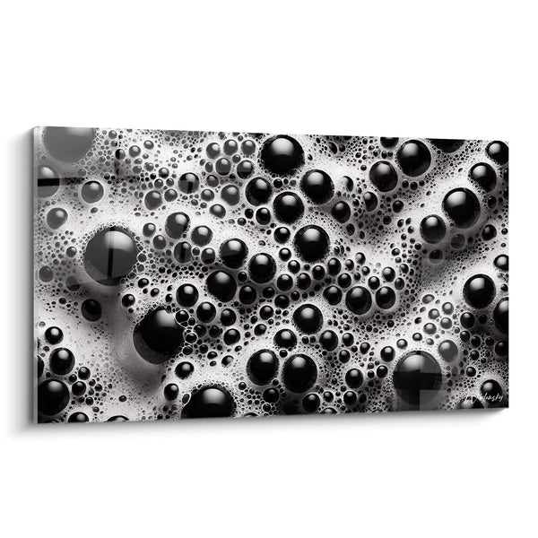 Cuadro Perlas de Ébano - Edición Artística Abstracta