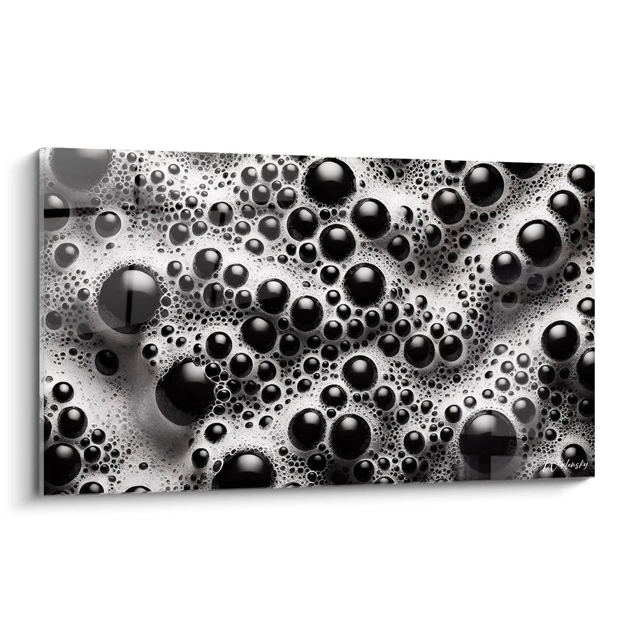 Cuadro Perlas de Ébano - Edición Artística Abstracta