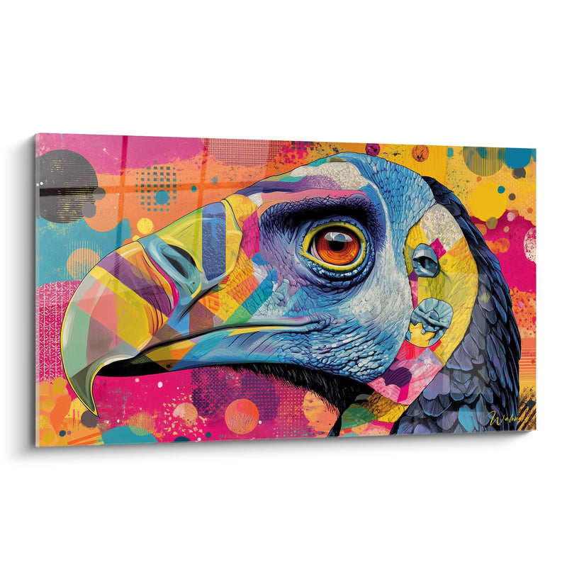 Multicolor Argentavis Wall Art - Pop Art Fusion - Argentavis Edition