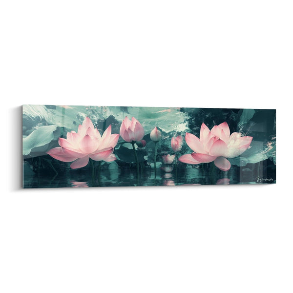 Tabel Spiegelblaadjes - bloemenversie