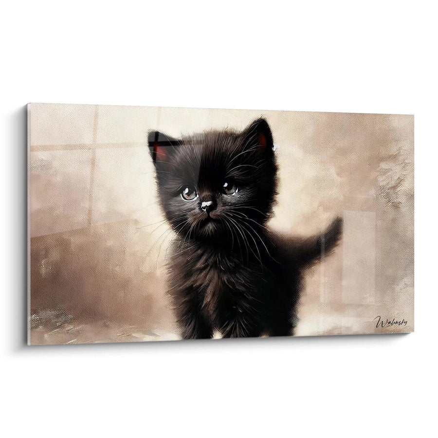 Cuadro Pequeña Sombra - Edición Chat Animaux