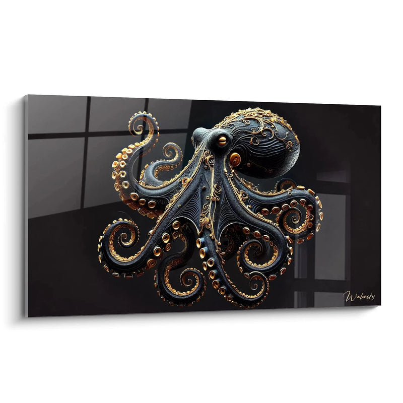 Royal Octopus Canvas - Animal Squid Edition
