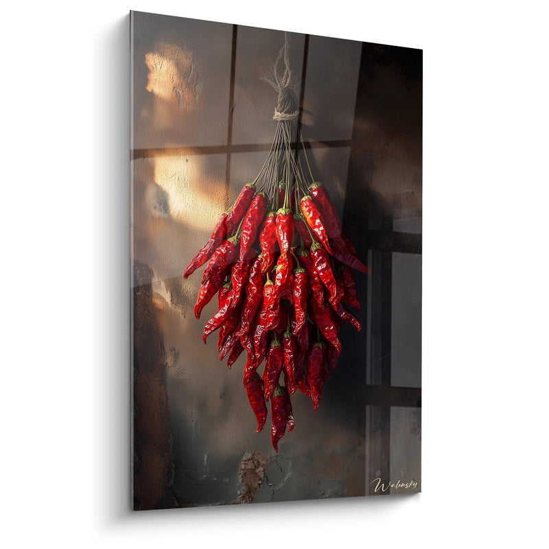 Chili Pepper Painting No.1 - Kitchen Edition