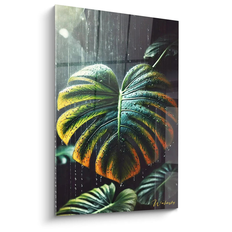 Gemälde Tropischer Regen - Natur Edition