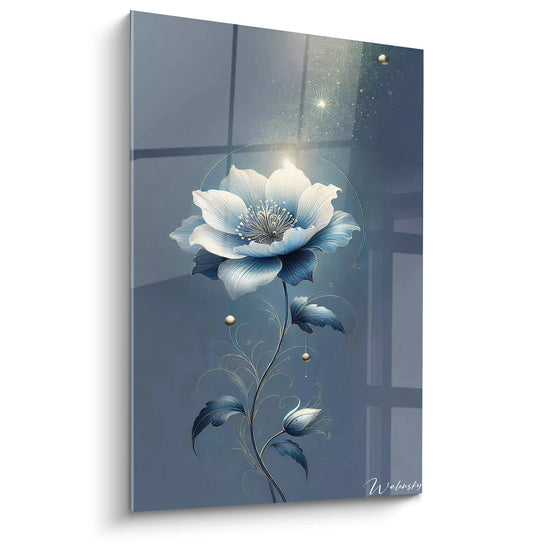 Tableau Poésie en Bleu - Édition Zen