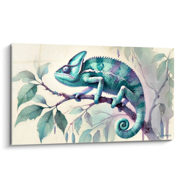 Cuadro Poesía en Equilibrio - Edición Camaleón Animales