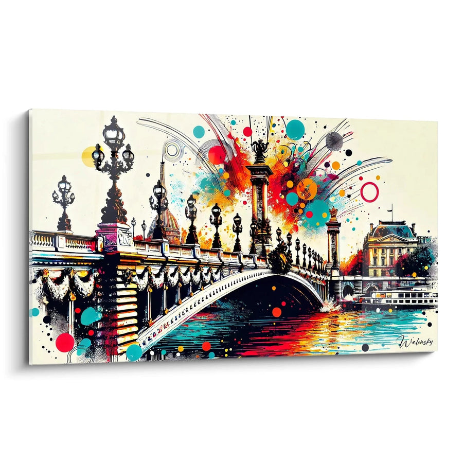 Cuadro Puente Alejandro III N°1 - Edición París Alrededor del Mundo
