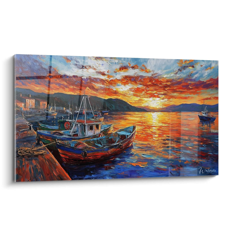 Schilderij Haven Nr. 3 - Landschapseditie