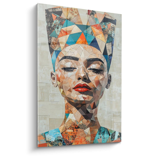 Portrait Wall Art Emotion Crystals - Egypt Edition