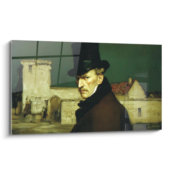 Cuadro Retrato de Hombre con Carácter Imponente - edición realismo