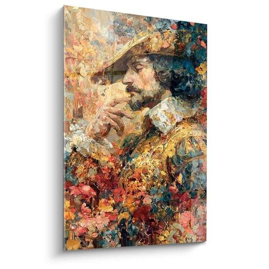 Cuadro Retrato Maestro Contemplador - edición renacimiento