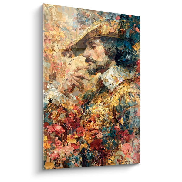 Cuadro Retrato Maestro Contemplador - edición renacimiento