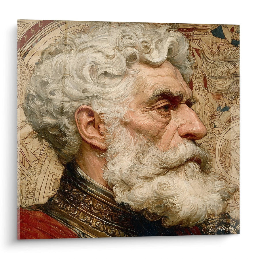 Tableau Portrait Maître Intemporel - édition Alexandre le Grand