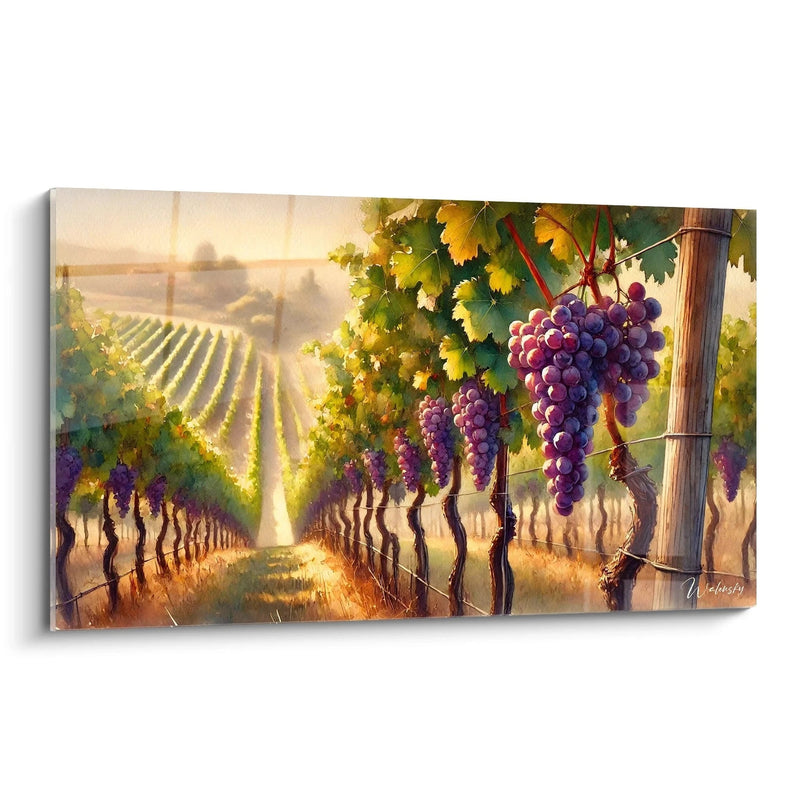 Wine Promise Painting - Countryside Landscape Edition