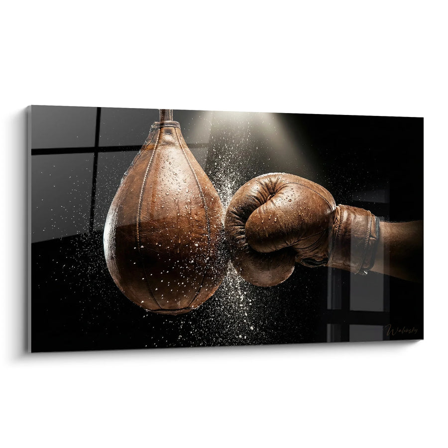 Tableau Punching Ball Vintage - Impact Brutal - Edition Boxe