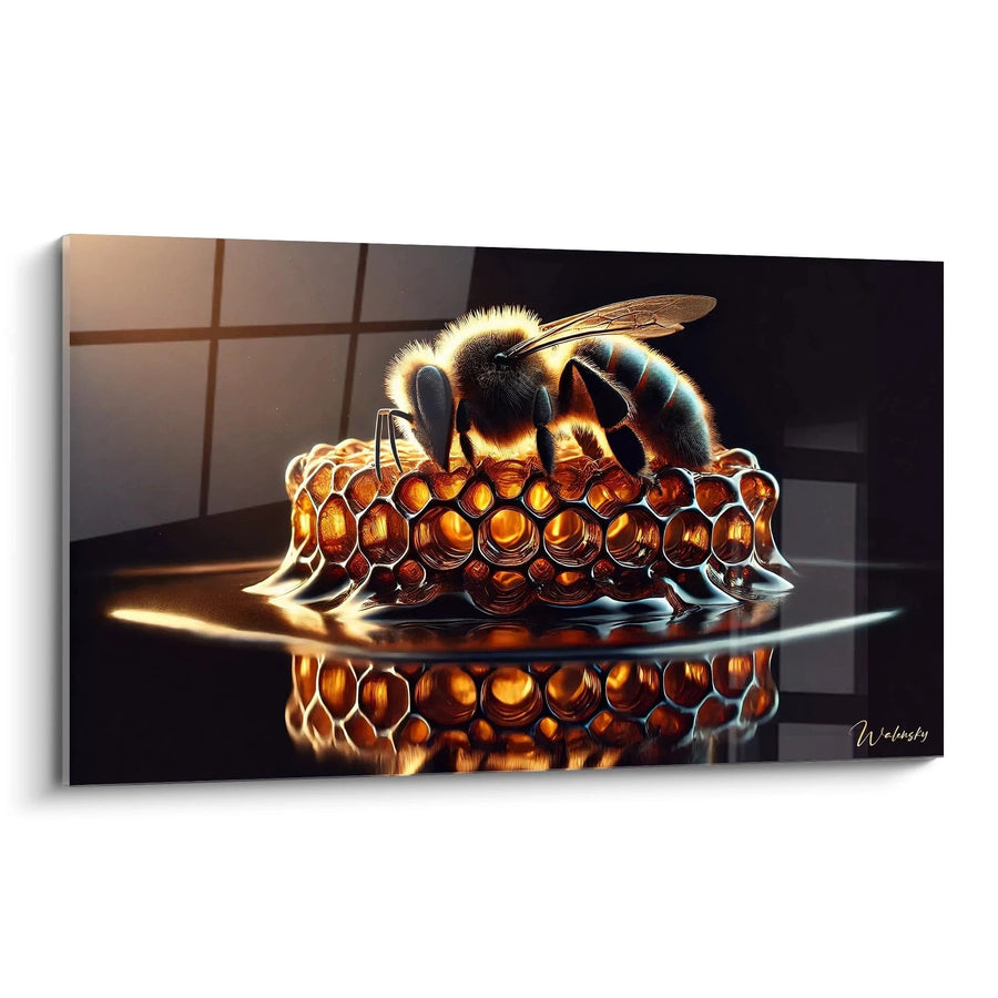 Honeycomb Canvas - Bee Animals Edition