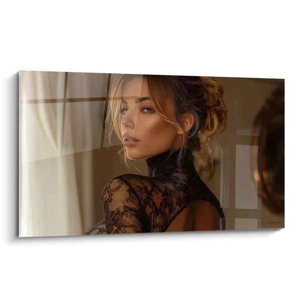 Tableau Sguardo Avvincente - Romanticismo Contemporaneo - edizione Bellezza Femminile