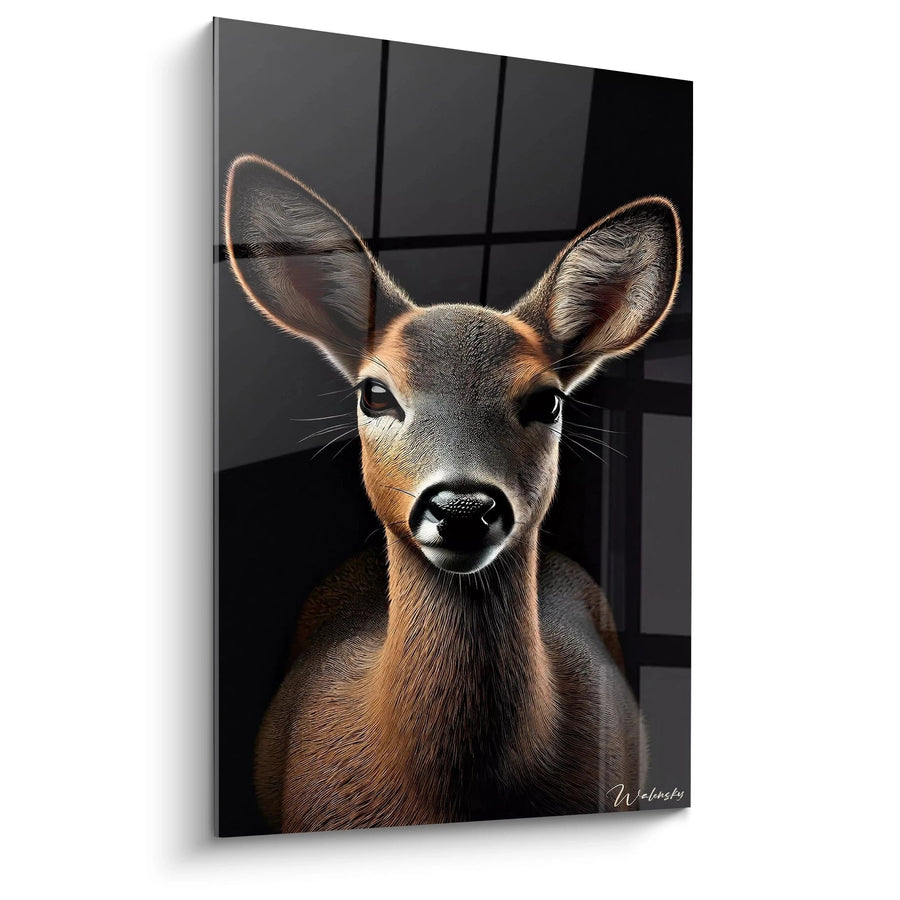 Cuadro Mirada Silenciosa - Edición Ciervo Animales