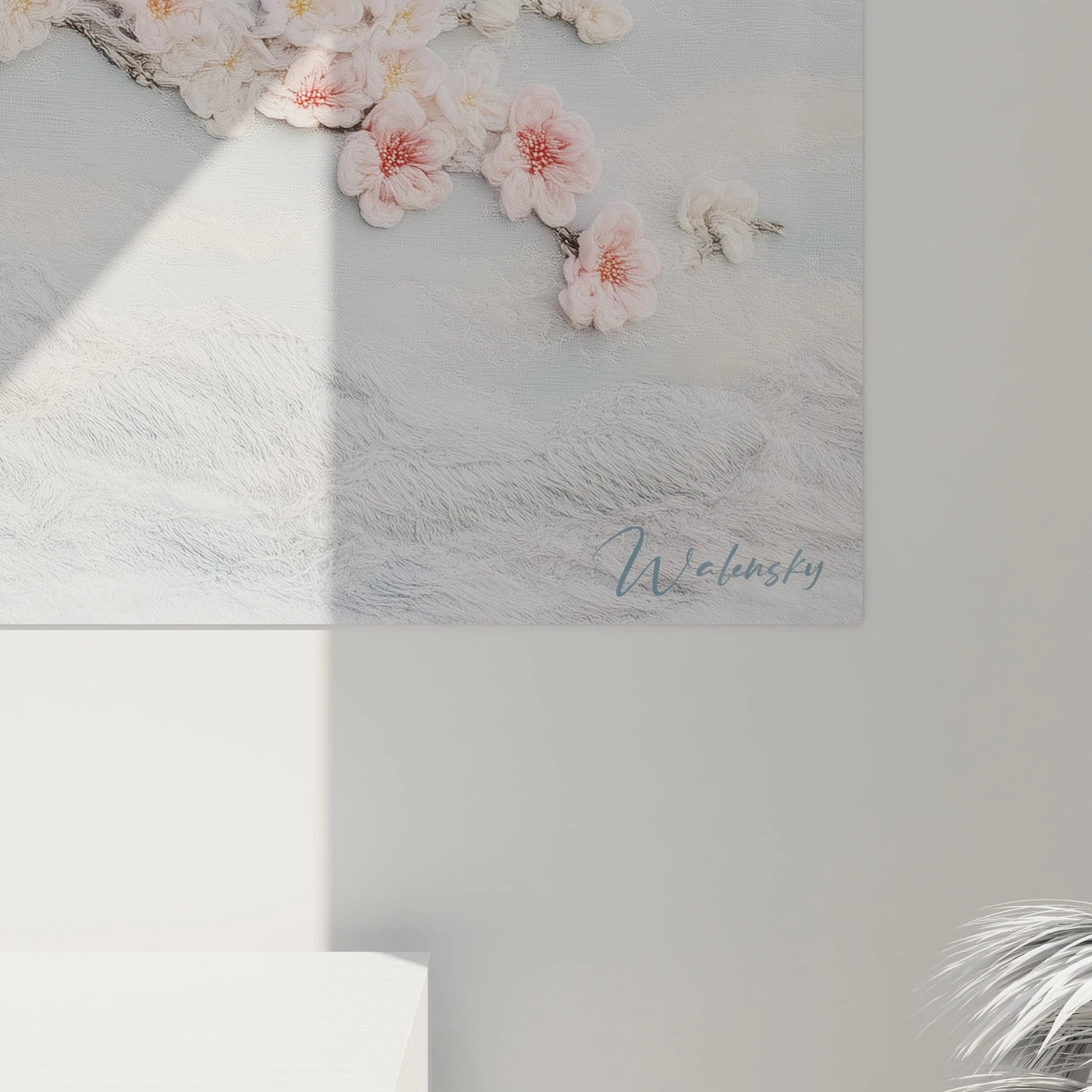 Tableau Renaissance Printanière - édition style crochet - Walensky