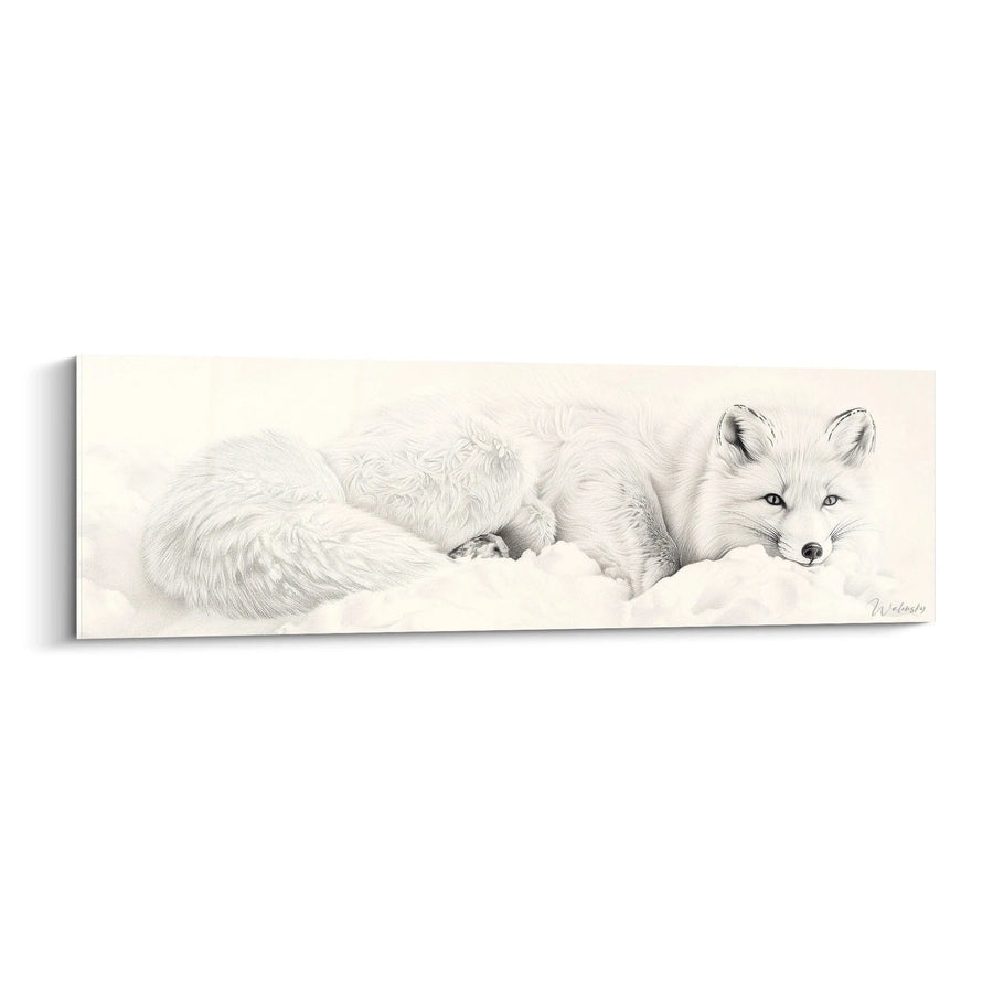 Tableau renard âme nordique - édition renard