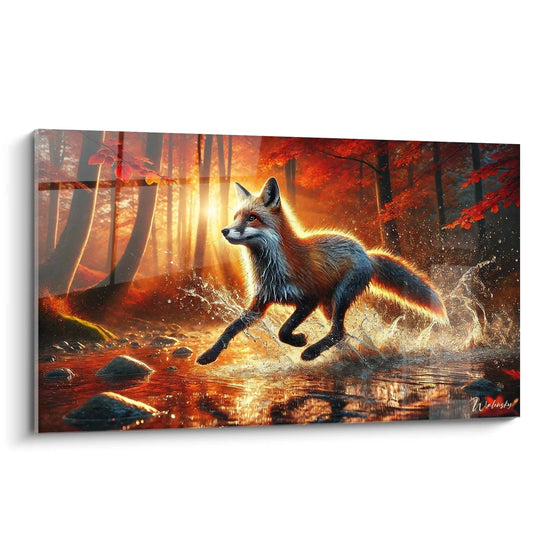 Autumn Fox Wall Art - Fox Animals Edition