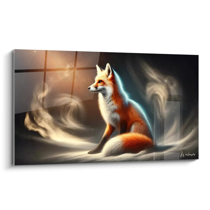 Painting Mist Fox - Fox Edition Animals
