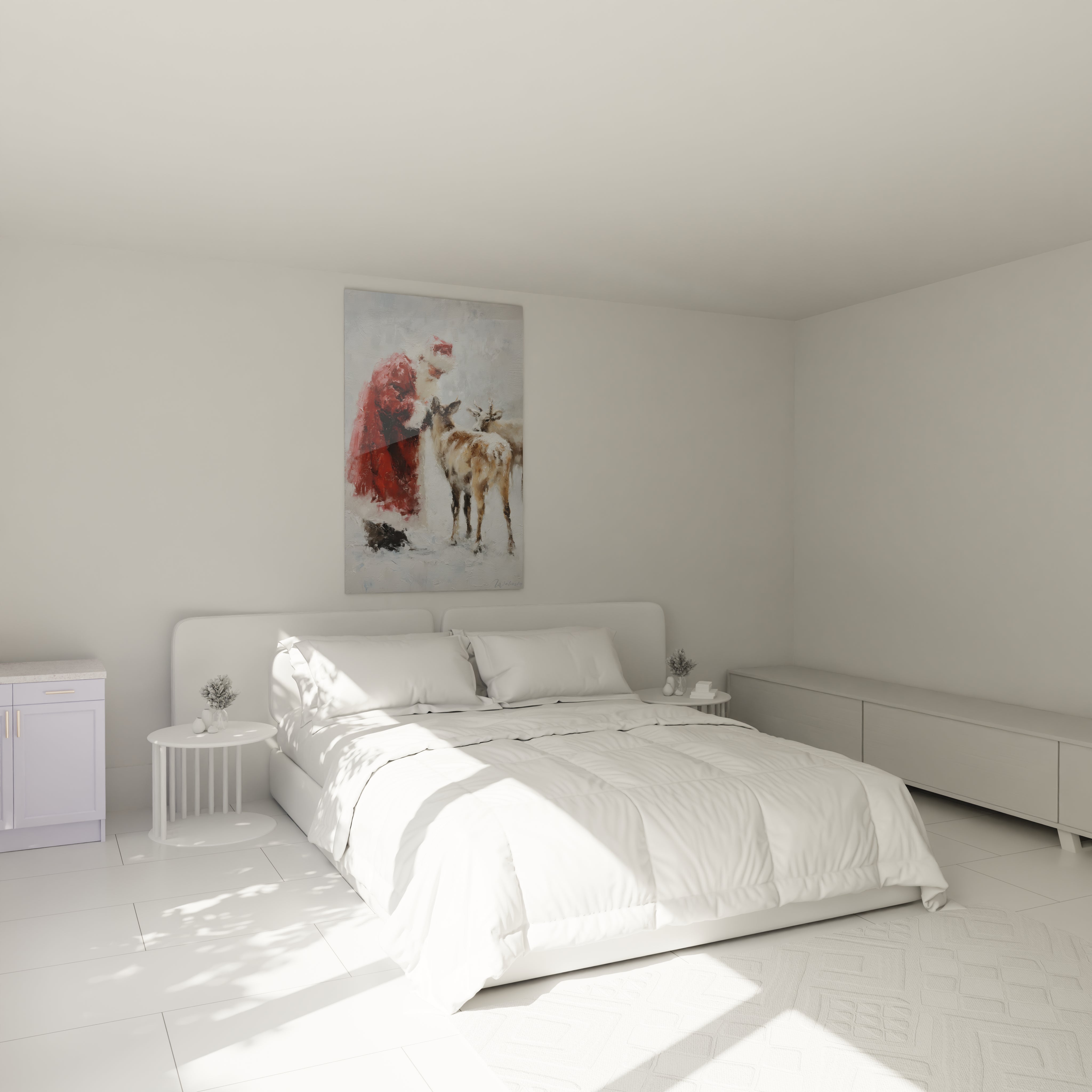 Tableau mural Walensky avec une scène de plage apaisante et colorée pour décorer votre chambre