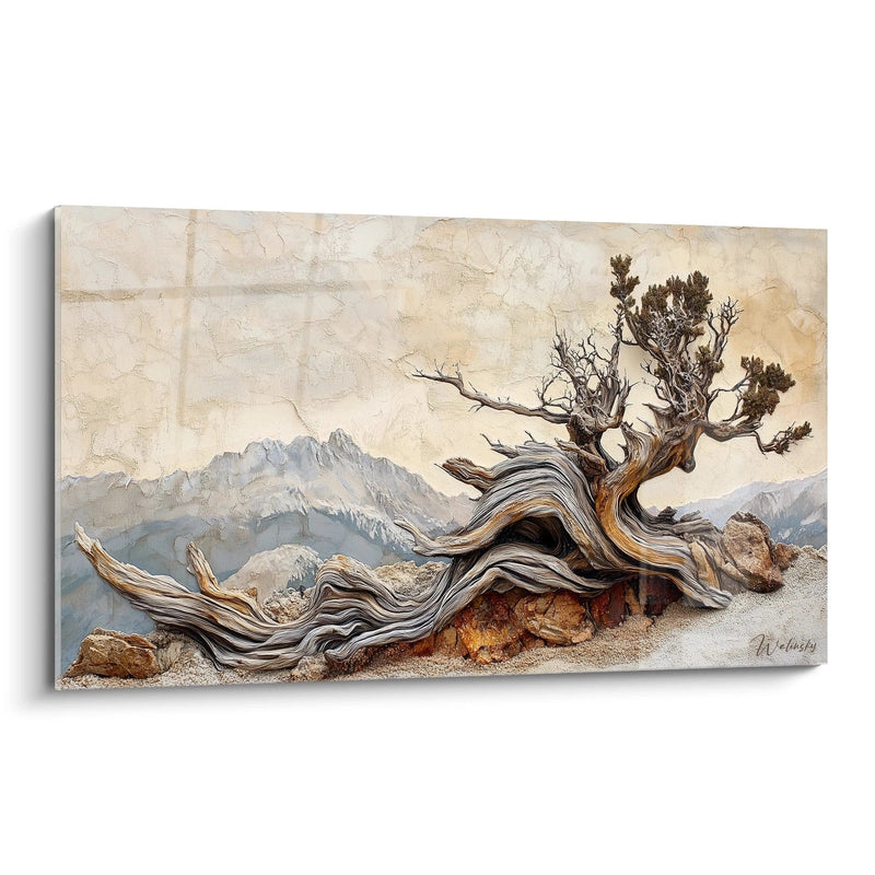 Alpine Resilience Painting - Nature Edition