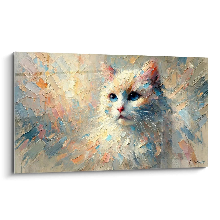 Cuadro Sueño Pastel - Edición Gato Animales