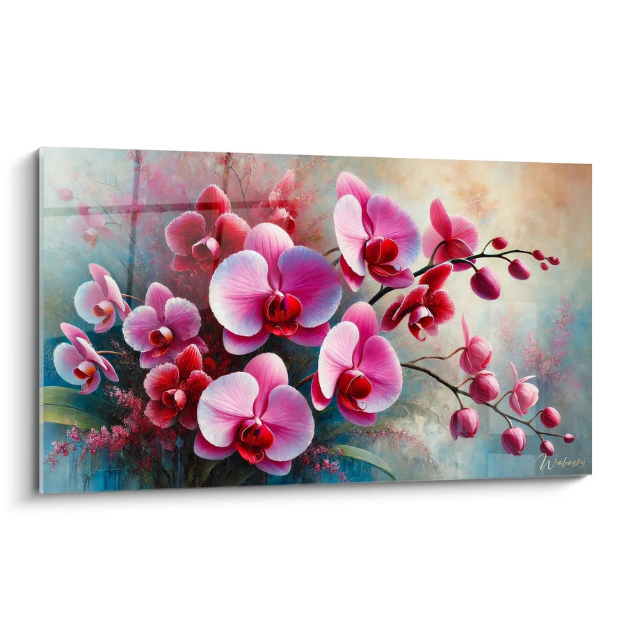 Cuadro Reverie en Rosa - Edición Orquídea Natural