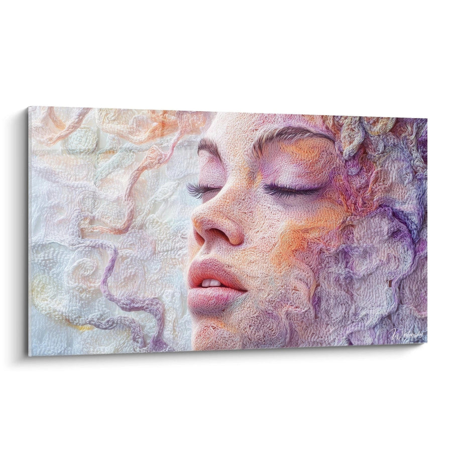 Tableau Rêverie Éthérée - édition style crochet