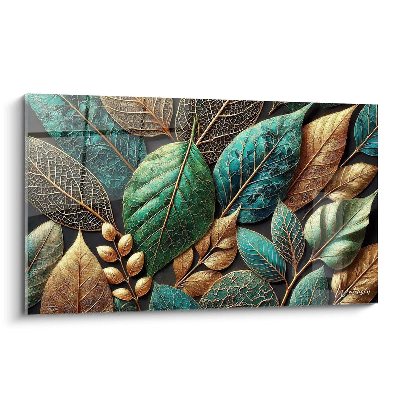 Quadro ricco di fogliame - Edizione Natura