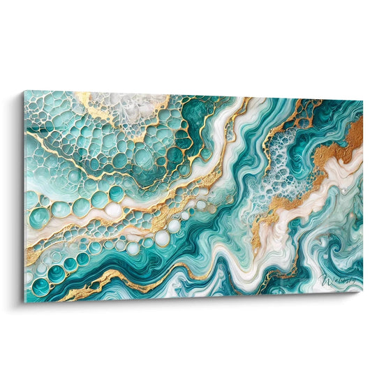 Tableau Rivages Étincelants - Edition Style Epoxy