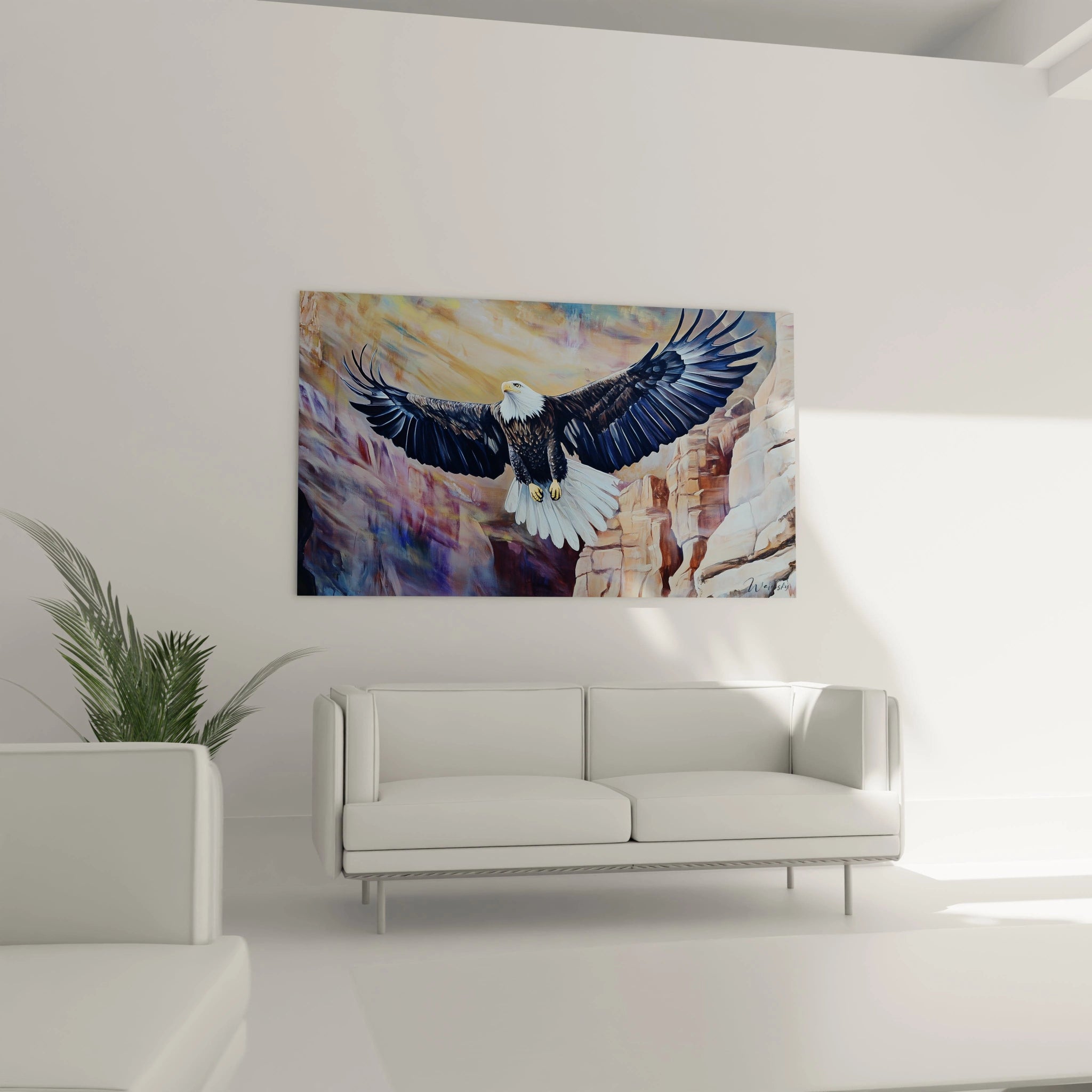 Tableau Roi Impitoyable Beige - Edition Aigle - Walensky