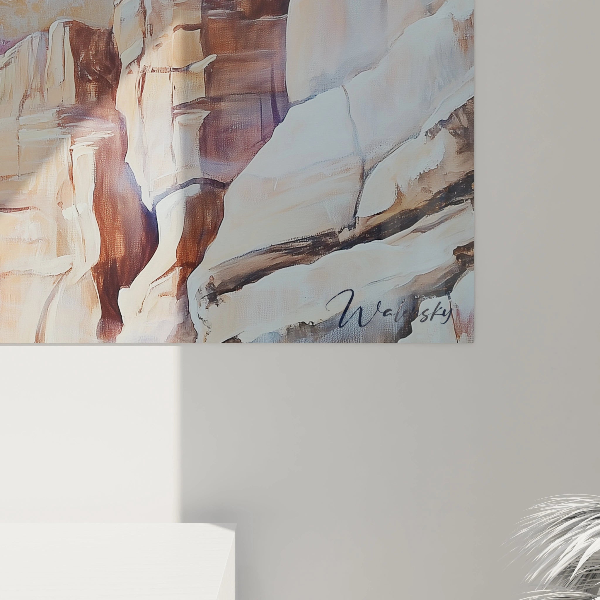 Tableau Roi Impitoyable Beige - Edition Aigle - Walensky