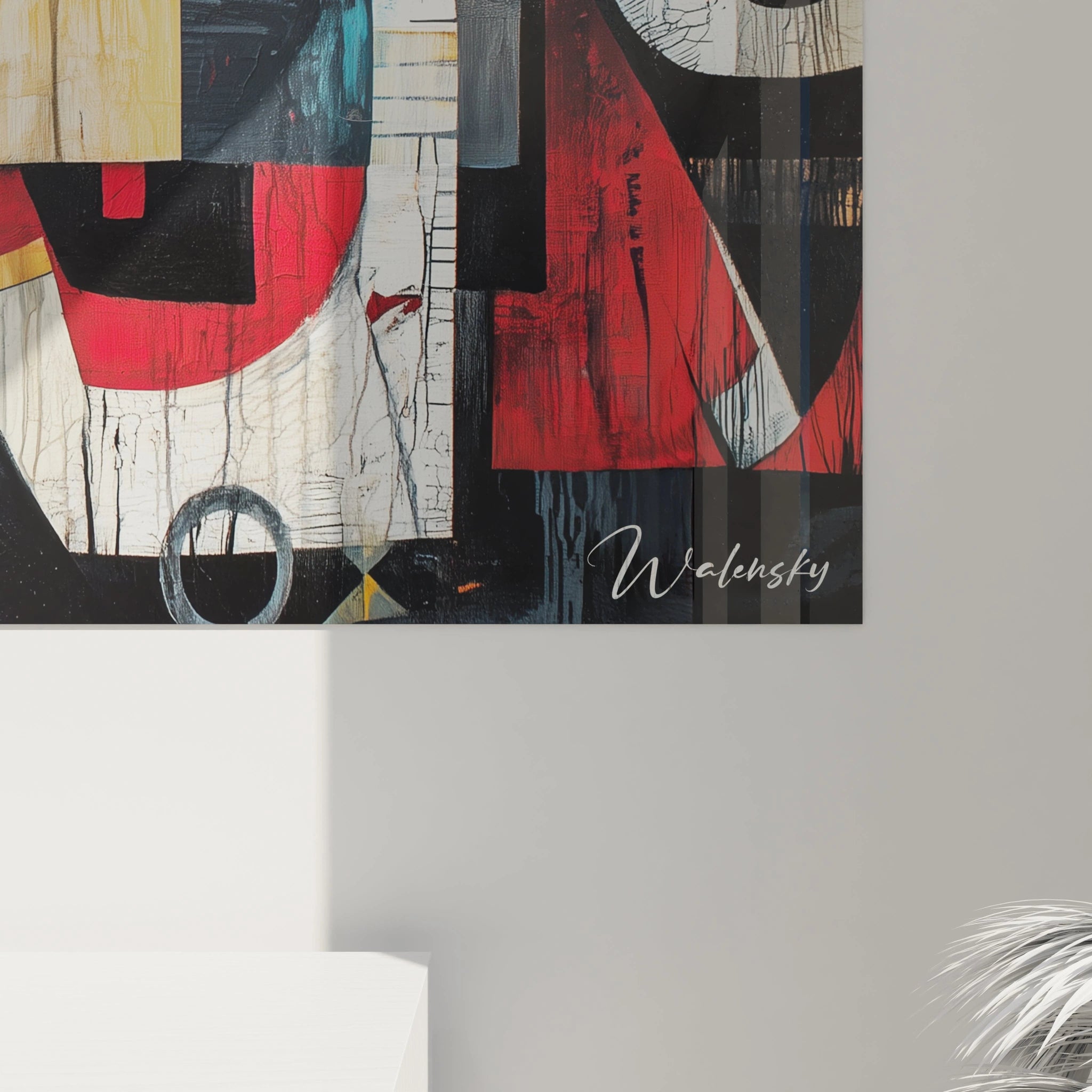 Tableau Rythmes Abstraits - Edition Peinture Contemporaine Abstrait - Walensky