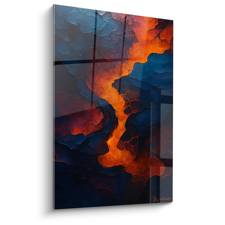 Tableau Sang de la terre - Édition Relief Abstrait