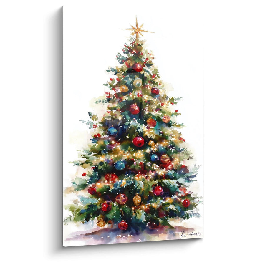 Tableau Sapin Essence des Fêtes de Fin d'Année - édition Noel