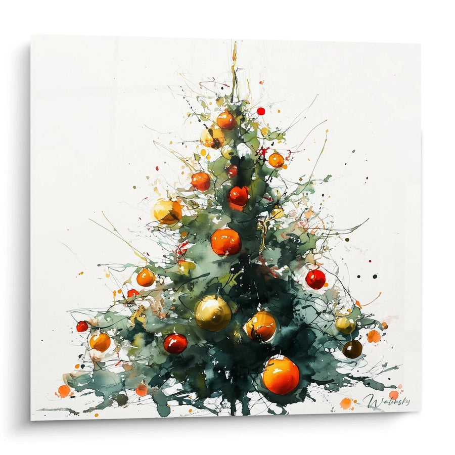 Tableau Sapin Héritage des fêtes anciennes - édition Noël