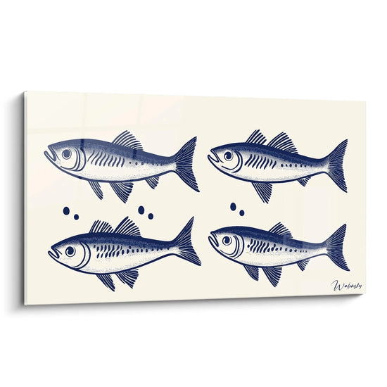 Tableau sardine N°1 - Edition Animaux