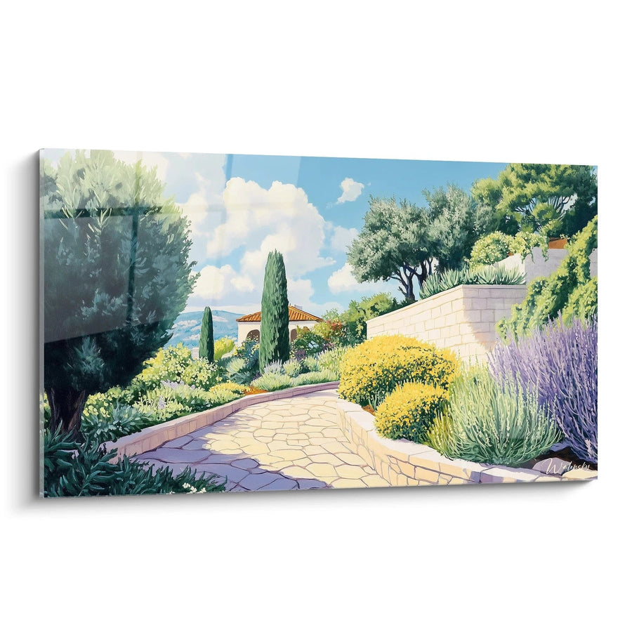 Provençal Trail Painting - landscape edition