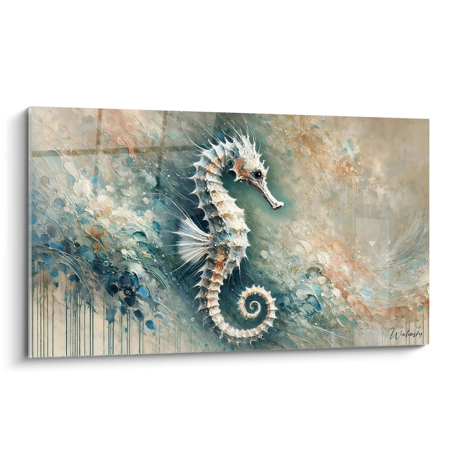 Cuadro Serenidad de las Corrientes - Edición Hippocampus Animales