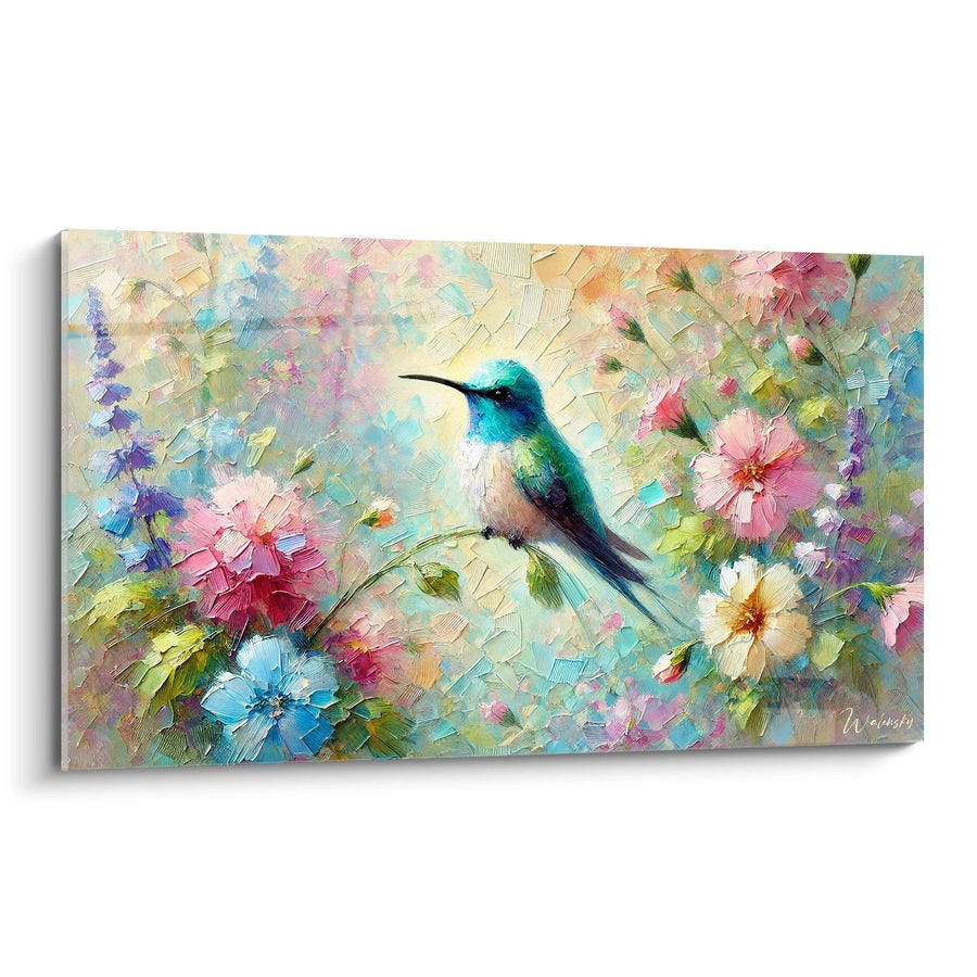 Cuadro Serenidad Floral - Edición Animales