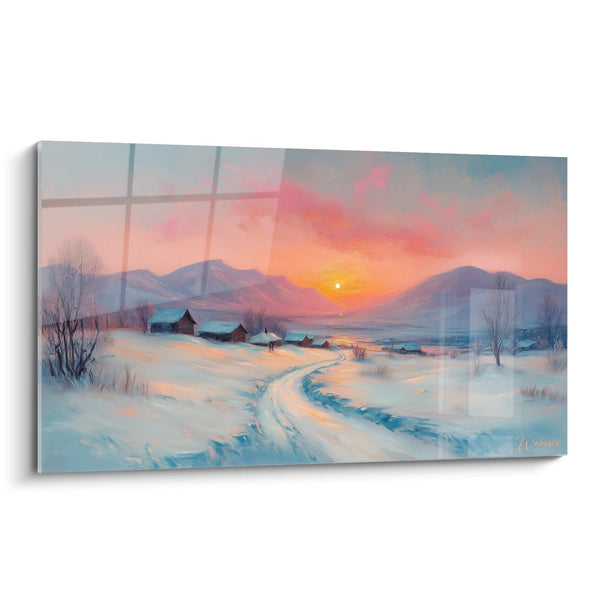 Quadro Solstizio Invernale - edizione tramonto