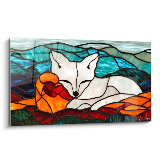 Polar Sleep Tableau - Stained Glass Edition