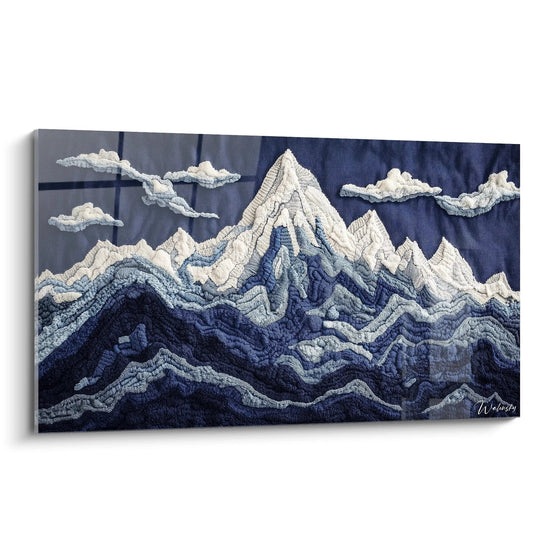 Cuadro Picos Bordados - edición estilo ganchillo